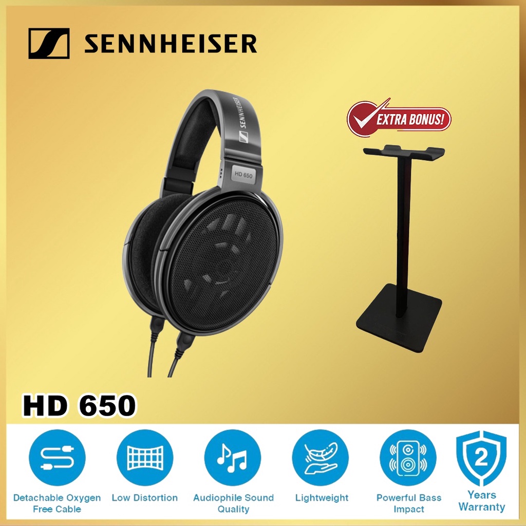 Sennheiser HD 650 Open Back Professional Headphone Headset HD650