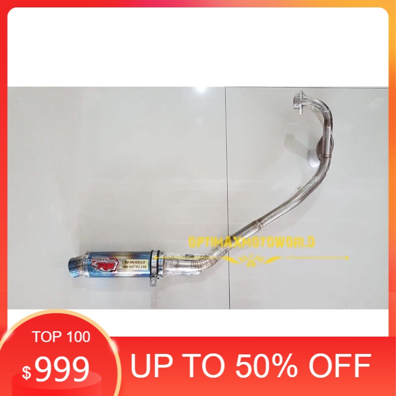 KNALPOT R9 SATRIA FU 150 TYPE MUGELLO NG SATRIA FU 150
