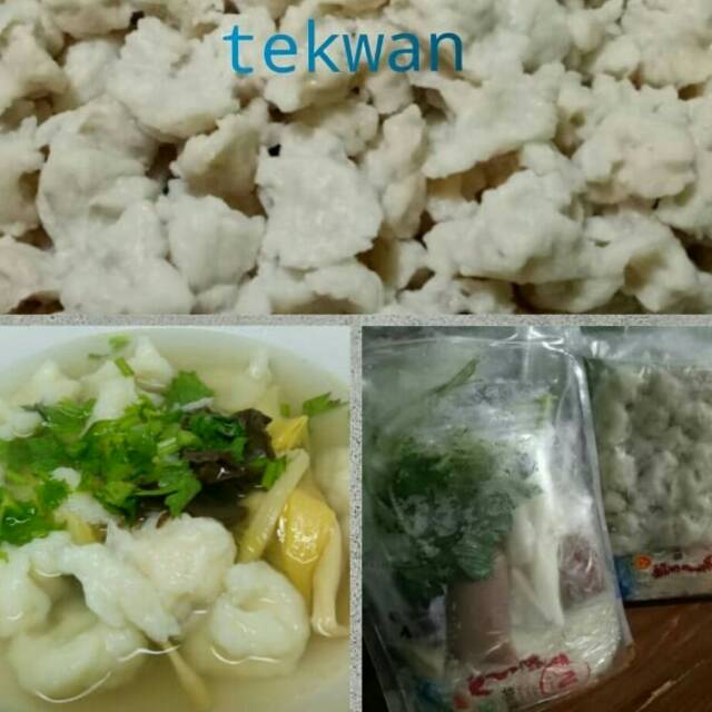 

Paket tekwan frozen... Lengkap bumbu, soun, seledri, cabe, bawang goreng, bengkoang, jamur