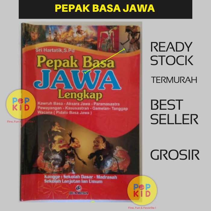 PROMO BUKU PEPAK BAHASA JAWA READY STOCK TERMURAH