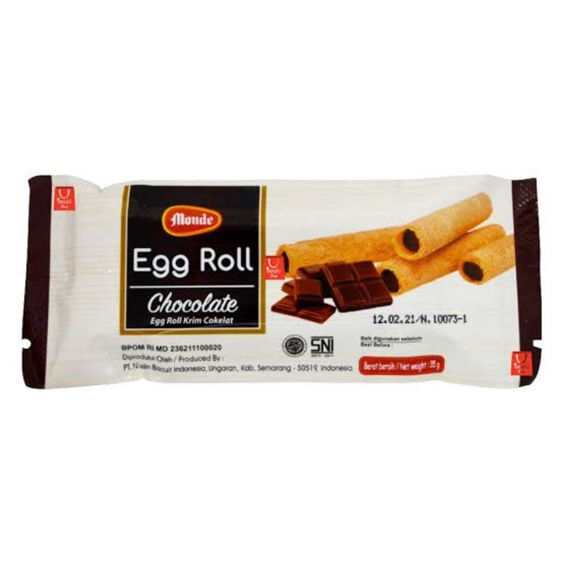 

Monde Eggroll Coklat 35gr