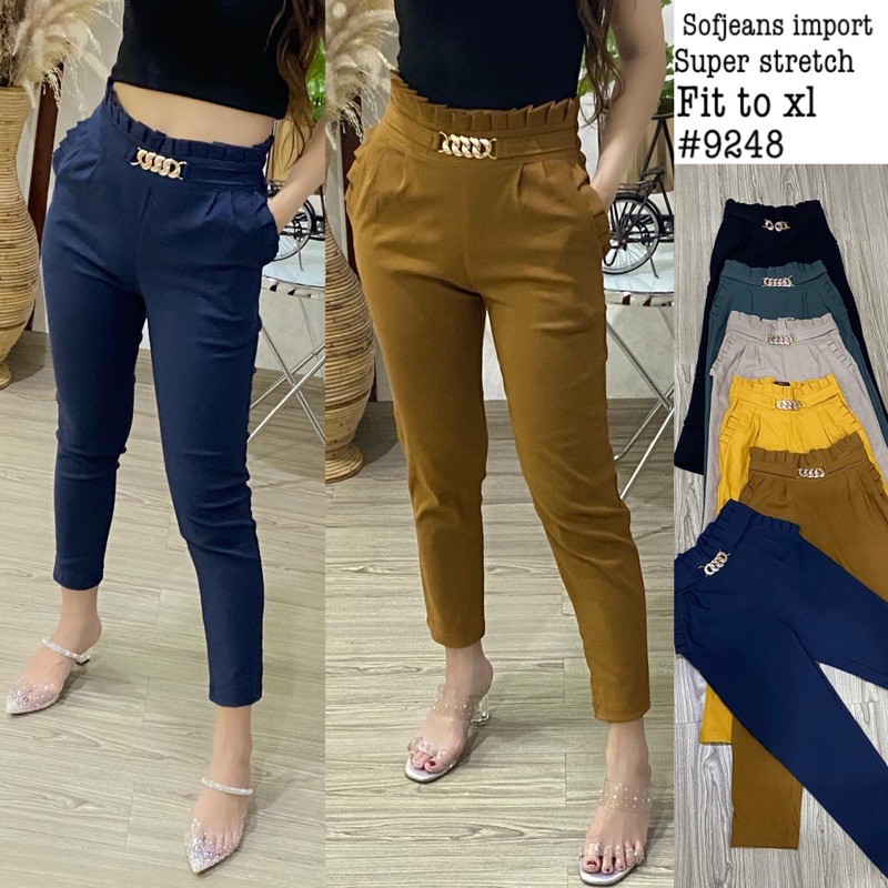 Celana Wanita Impor SoftJeans Strecth 9248