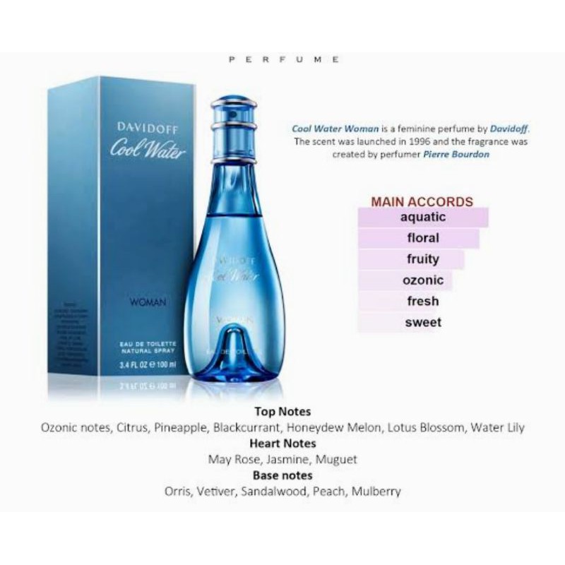 parfum davidoff Cool Water Refill