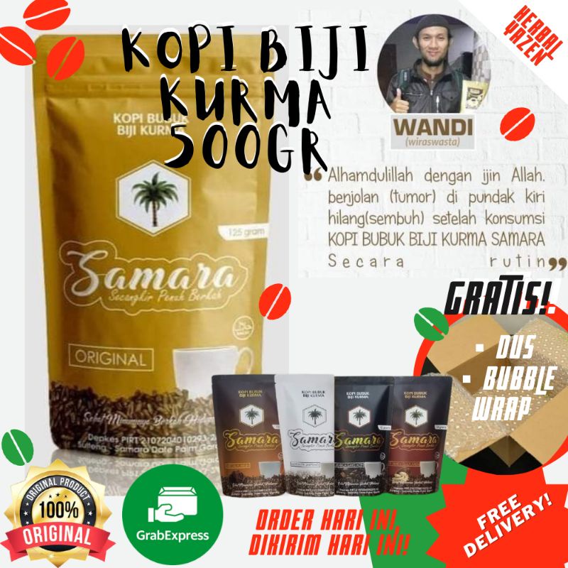 

Kopi Biji Kurma Samara Asli Ori Original Tubruk Salak Luwak Sari Kurma Bubuk Murni Robusta Special Mix Arabian Arabica Ala Cafe Kafe Premium Coffee Obat Herbal Sakit Stamina Diabetes Kanker Tumor Keputihan Gatal Perut Lambung Asi Darah Tinggi Lulur COD