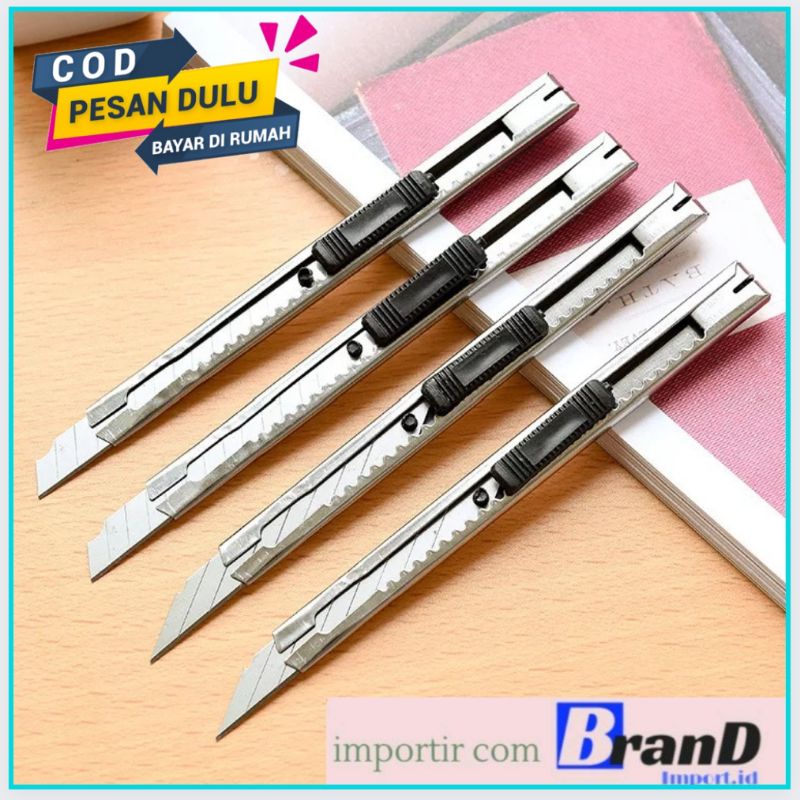 

(rici) Cutter Mini Lucu Alat Pemotong Kertas Bahan Stainless Murah - ACC165