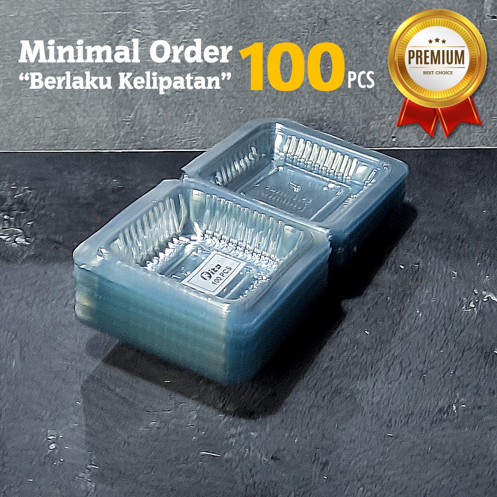 Mika kue Fito Ukuran 6A/ mika jajanan pasar/ Box Mika Kue Fito isi 100 Pcs / Mika Makanan Bandung