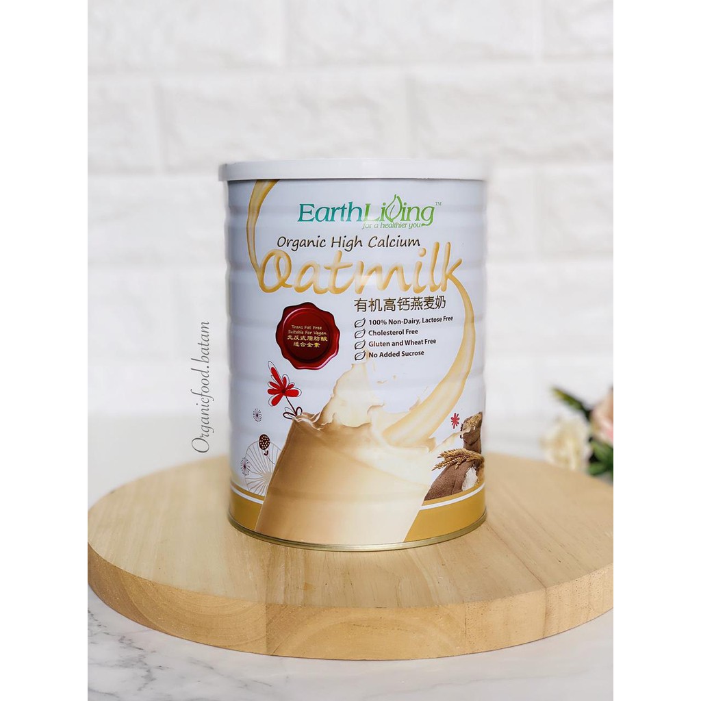 

Earth Organic high calcium Oat Milk - Earth Living, 850 gr