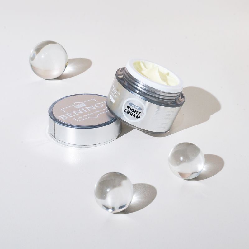 

Bening's night cream acne skincare bening benings