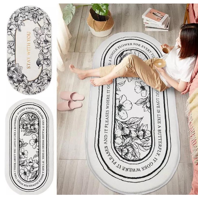 Luxury Carpet Oval - Karpet - Carpet - Karpet Bludru - Karpet Mewah