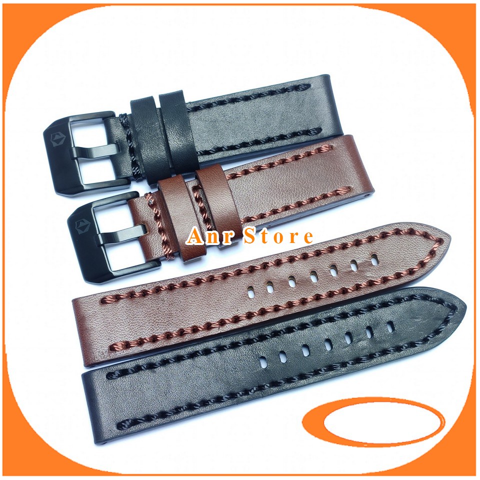 Strap Tali Jam Tangan Expeditrion Origtinal Oem 22 mm 24 mm Buckle Hitam