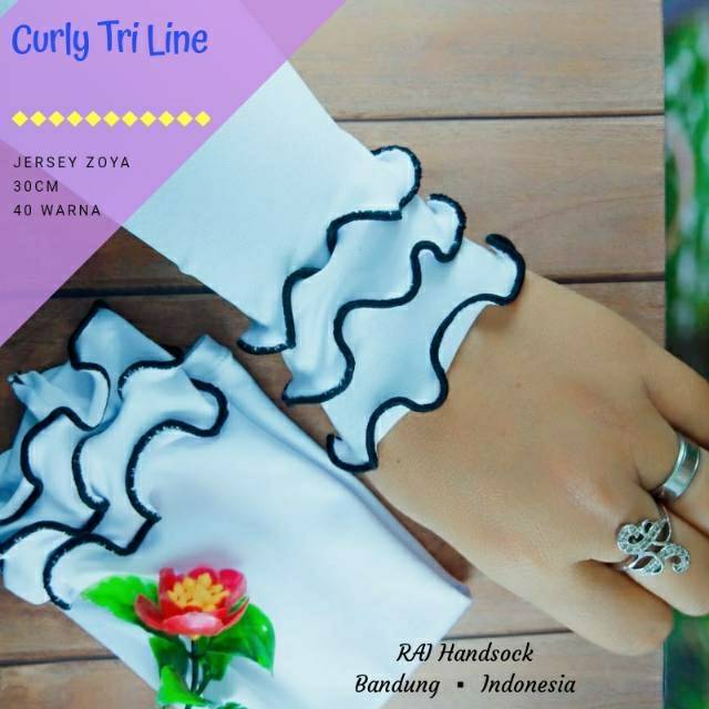 Manset Tangan Curly Tri Line-3