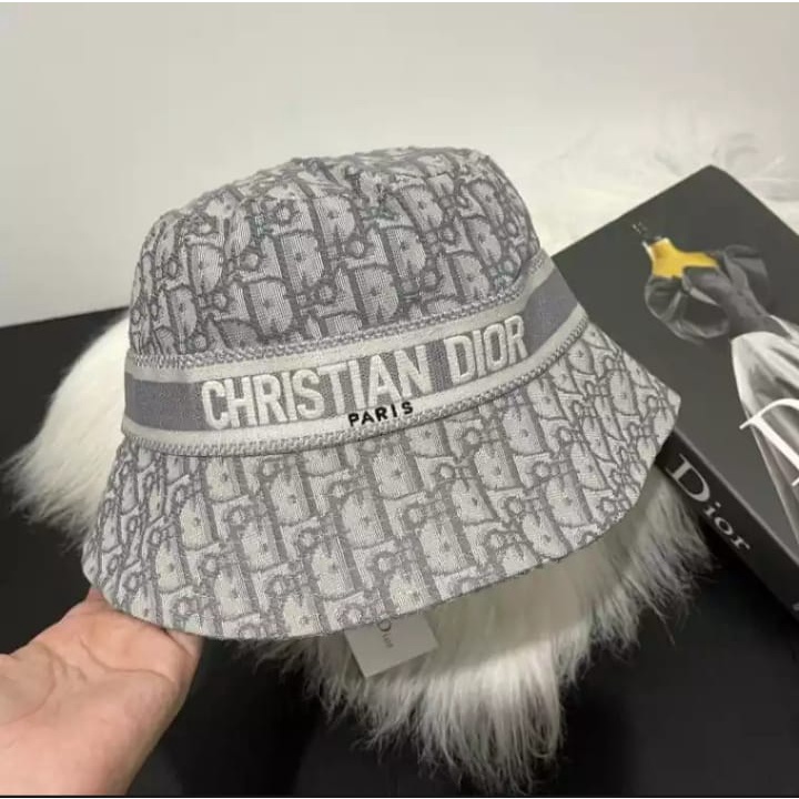 TOPI BUCKET CRISTIAN DI0R PREMIUM/BUCKET HAT WANITA DEWASA DI0r