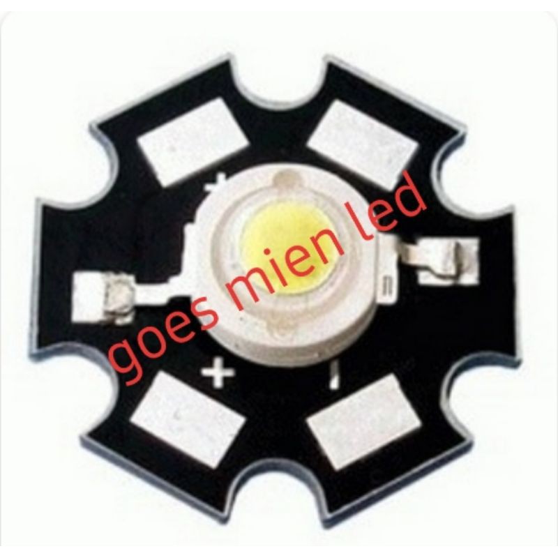 High Power LED (HPL) 1 watt + pendingin per 20 biji