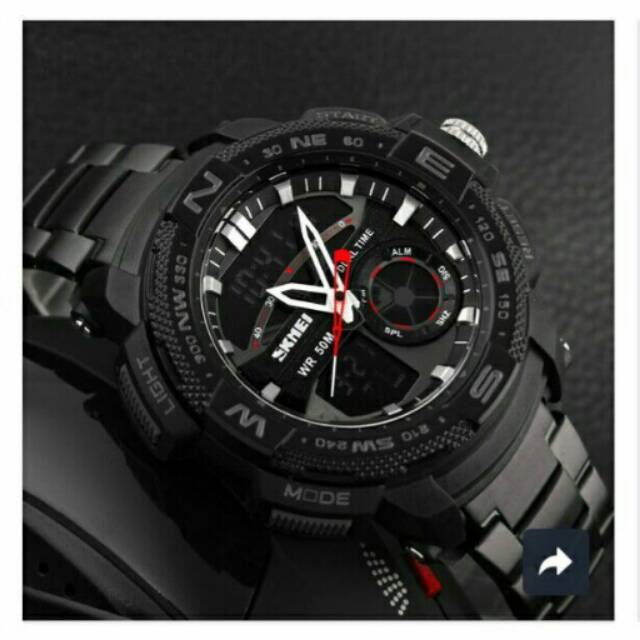 Jam tangan Skmei original rante stainles