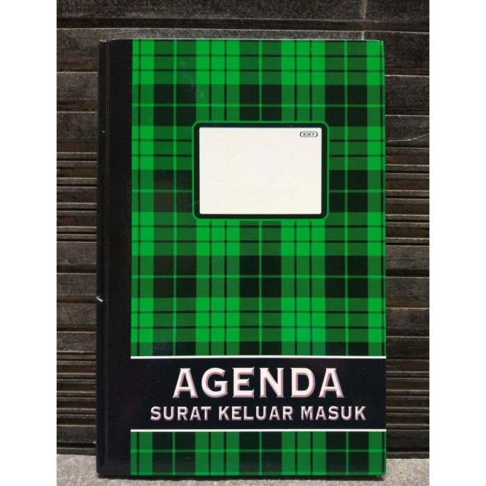 

Mudah Buku Agenda Buku Agenda Surat Keluar Masuk Kiky 100 Lembar Trendi