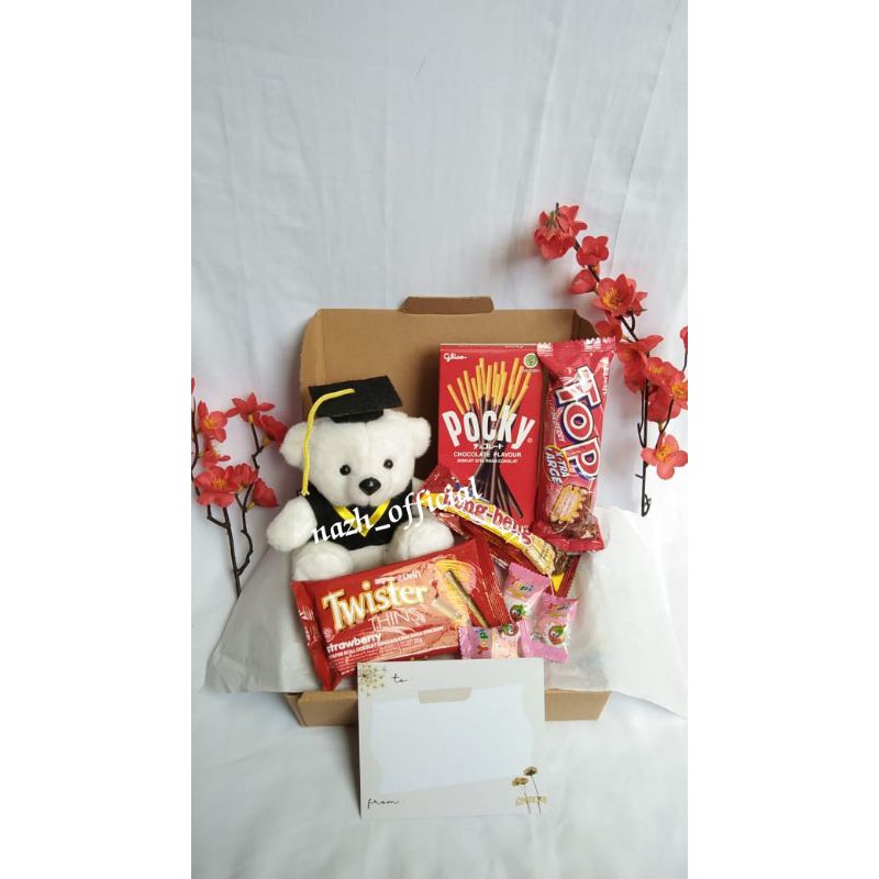 HAMPERS SNACKBOX WISUDA/ SNACKBOX WISUDA/ KADO ULTAH/ KADO WISUDA/KADO NATAL  PAKET MERAH