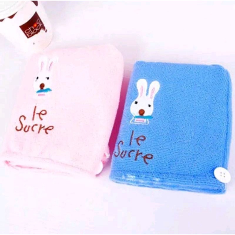HANDUK KERAMAS KRAMAS KEPALA CEPAT KERING BAHAN MICROFIBER / MAGIC TOWEL