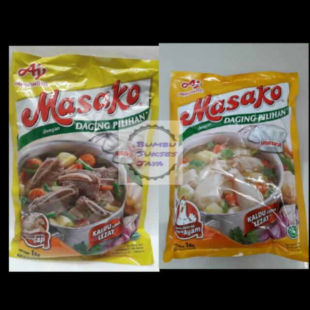 Termurah Masako sapi - Masako ayam 1 kg