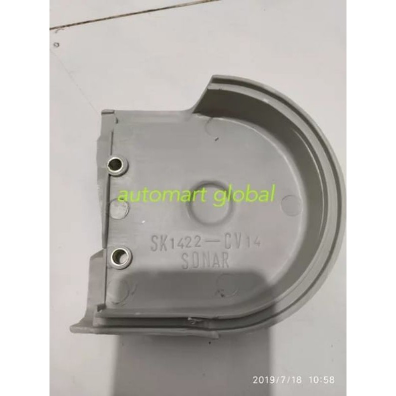 cover tutup timing belt atas honda civic 82