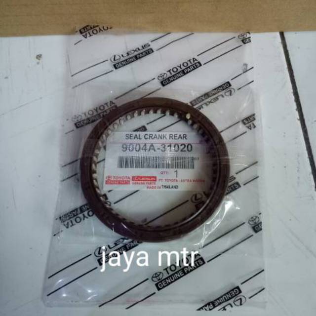 Seal ker as belakang/ seal crankshaft belakang avanza 1.3, xenia, grand max