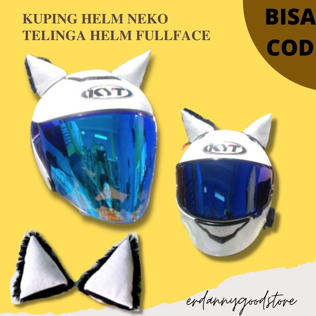 DISKON % STOK TERBARU[erdannygoodstore]✅ Aksesoris Pengendara Motor Kuping Helm COMEL / Kuping Kucin