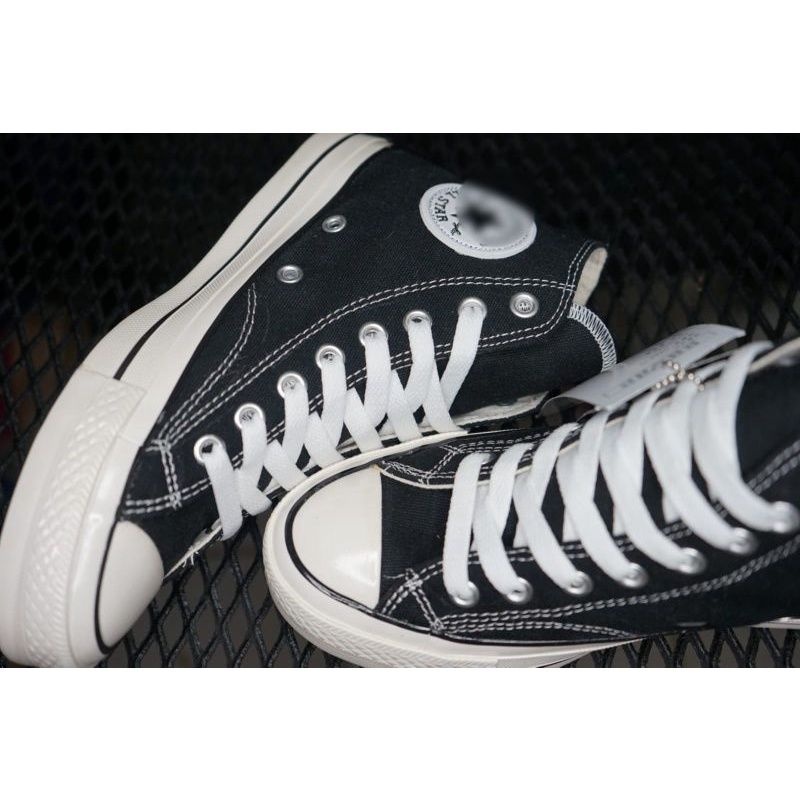 COD SEPATU CONVERSE 70S HIGH BLACK WHITE PREMIUM