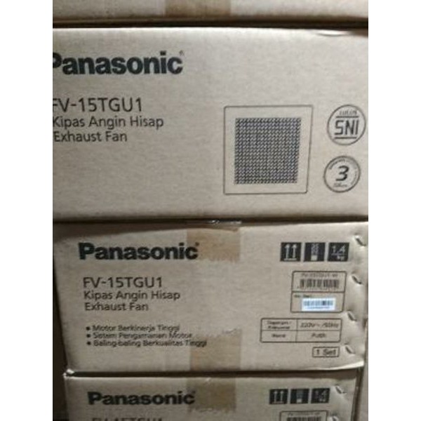 Panasonic Exhaust Fan Plafon 6 Inch FV15TGU Ceiling Fan Panasonic 6&quot; FV 15 TGU