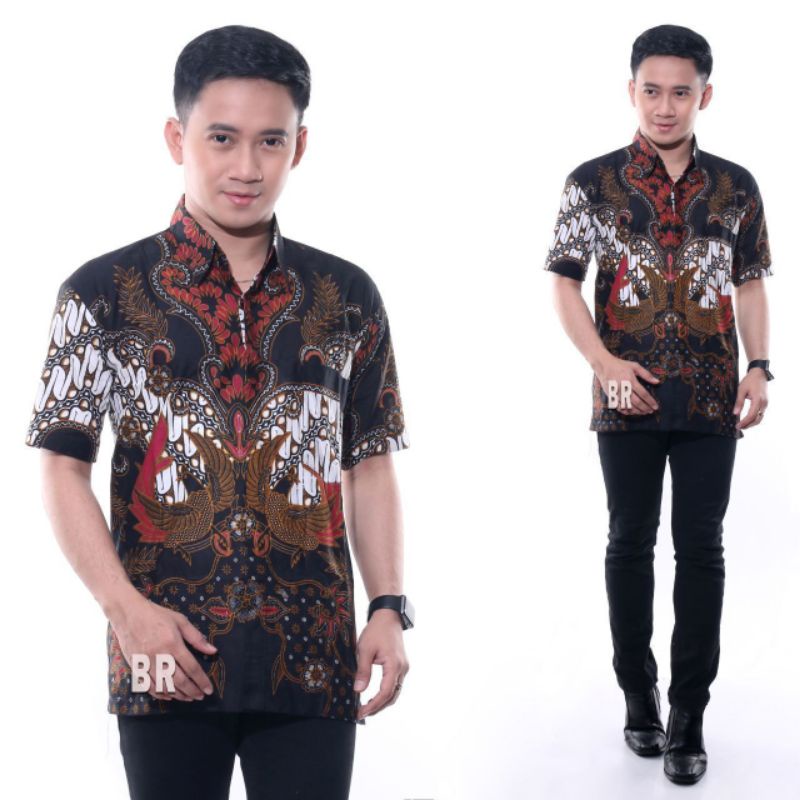 HEM BATIK / KEMEJA BATIK / BATIK ASLI PEKALONGAN / BAJU BATIK