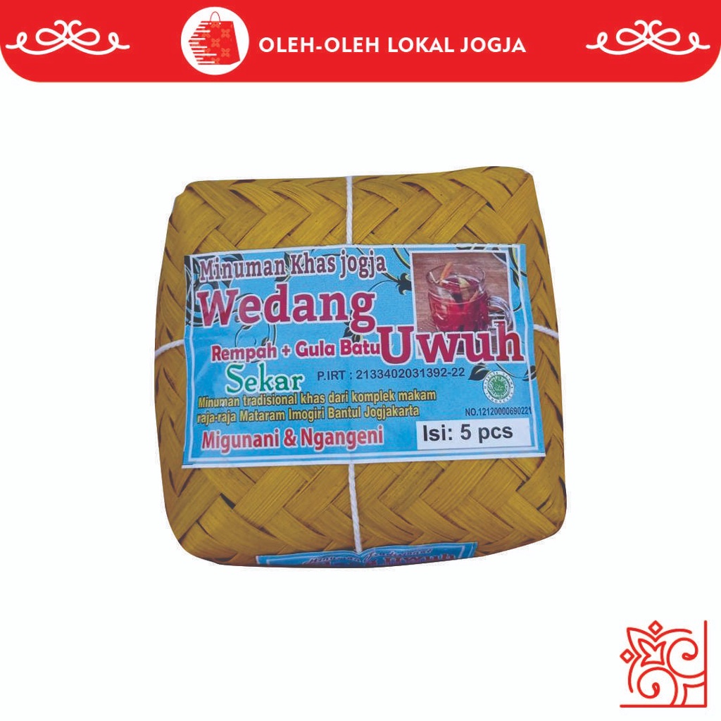 

Wedang Uwuh Rempah Gulabatu Sekar isi 5 sachet