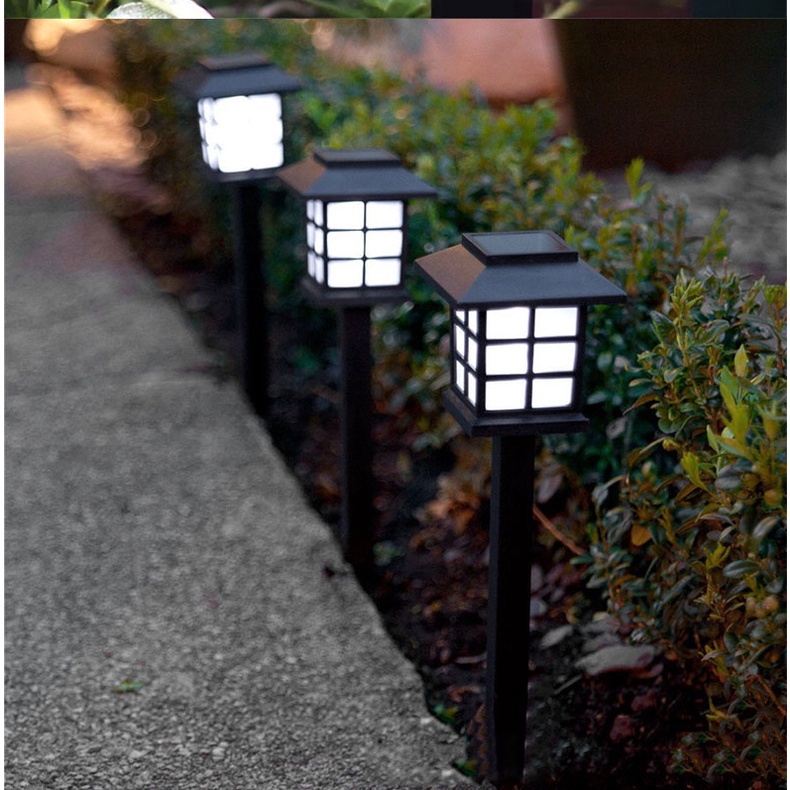 Lampu Taman Tenaga Surya Lampu Tancap lampu solar panel anti air luar ruangan Garden Lamp Solar panel waterproof outdoor Solar LED Lawn Lights Waterproof IP65 Path Lighting Garden Landscape Light For Palace Courtyard Garden Outdoor Decorations