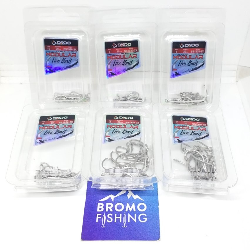 Kail DAIDO MODULAR SS-1920 KECIL LIVE BAIT stainless steel murah