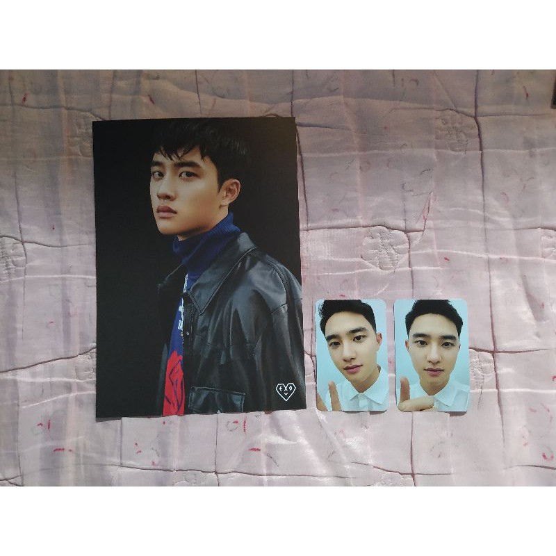 EXO Postcard Photocard D.O Welkit Official