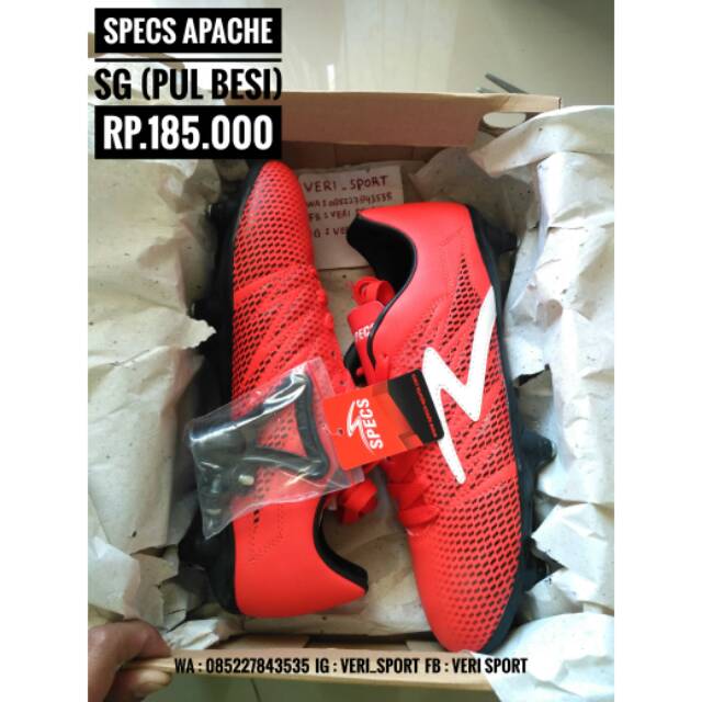 Specs Apache SG Pul Besi