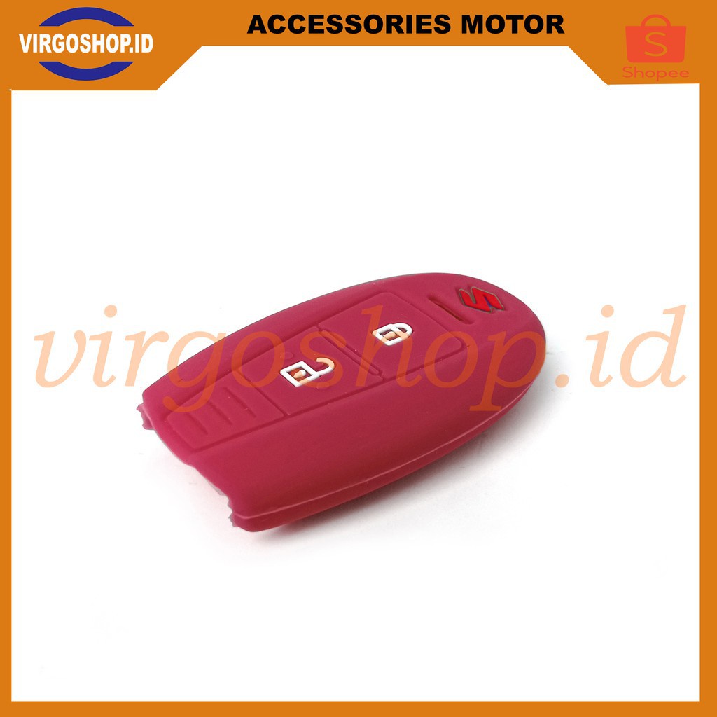 Silicon Kunci Mobil SX4 Model A - Silikon Cover Kunci mobil