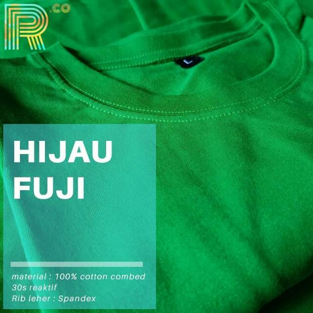 KAOS COTTON REACTIVE STANDARD DISTRO 30S 35K/LUSINAN KERAH ANTI MELAR SOFT COTTON