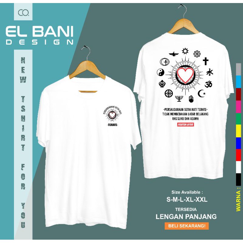 kaos baju psht persaudaraan setia hati logo psht ras suku dan agama