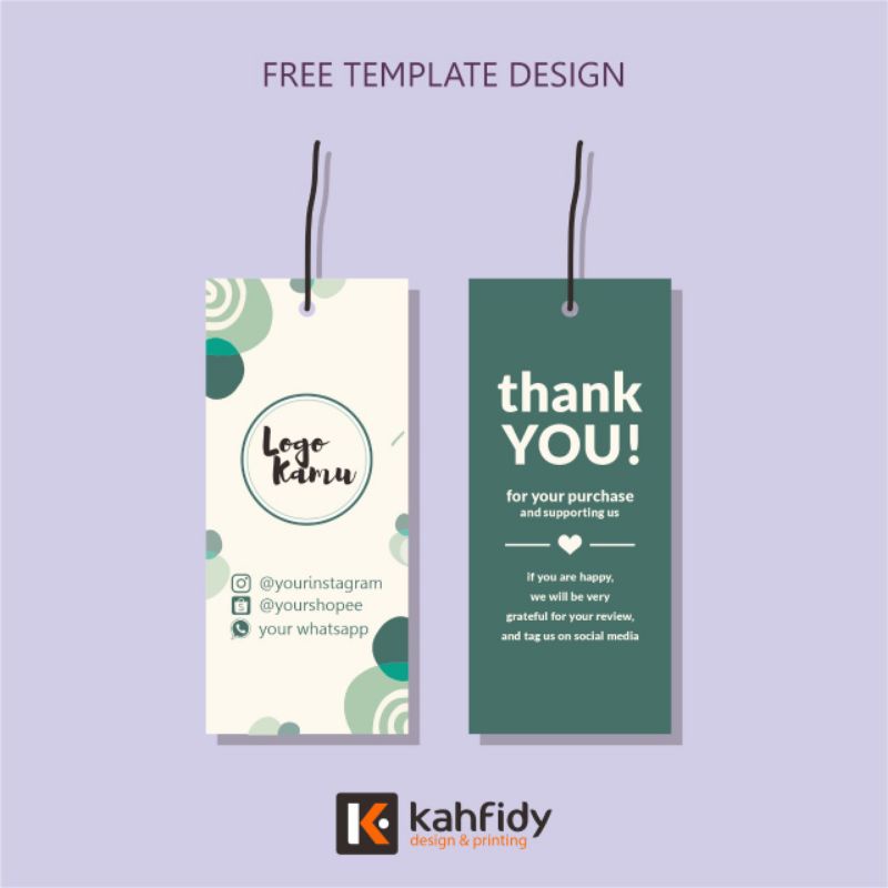 

JUAL HANG TAG LABEL BAJU HIJAB DISTRO TERMURAH TERBAIK CUSTOM UKURAN 4X5 AP260GR