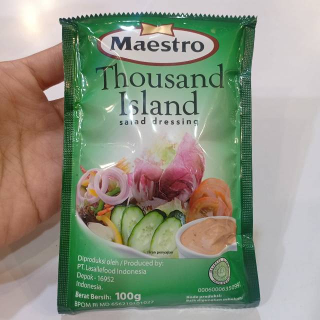 

Maestro Salad Dressing Thousand Island 100 gram