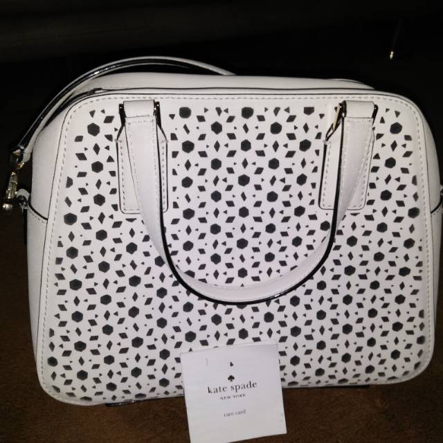 Sling bag kate spade brand original white