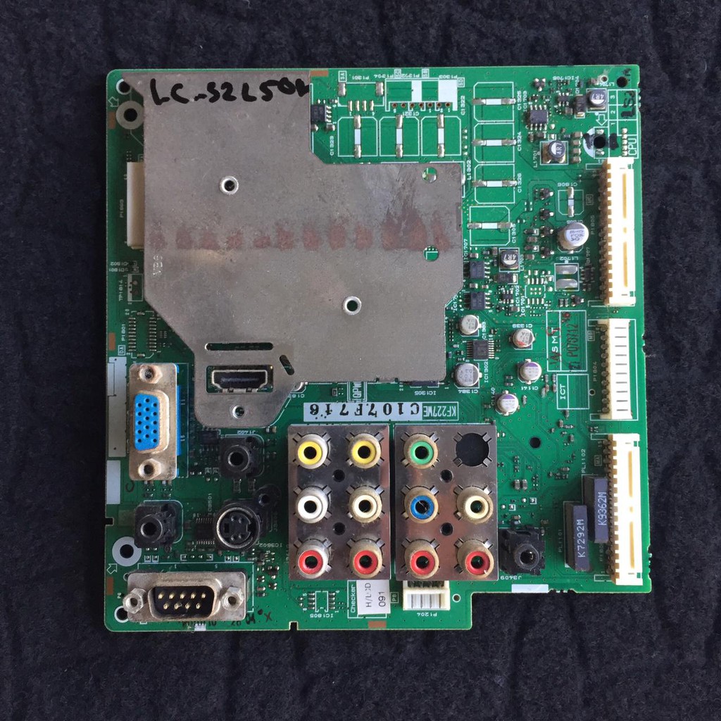 MB - MAINBOARD - MESIN TV SHARP LC 32L50M - 32 L 50 - 32 L - 32L - 32 - M