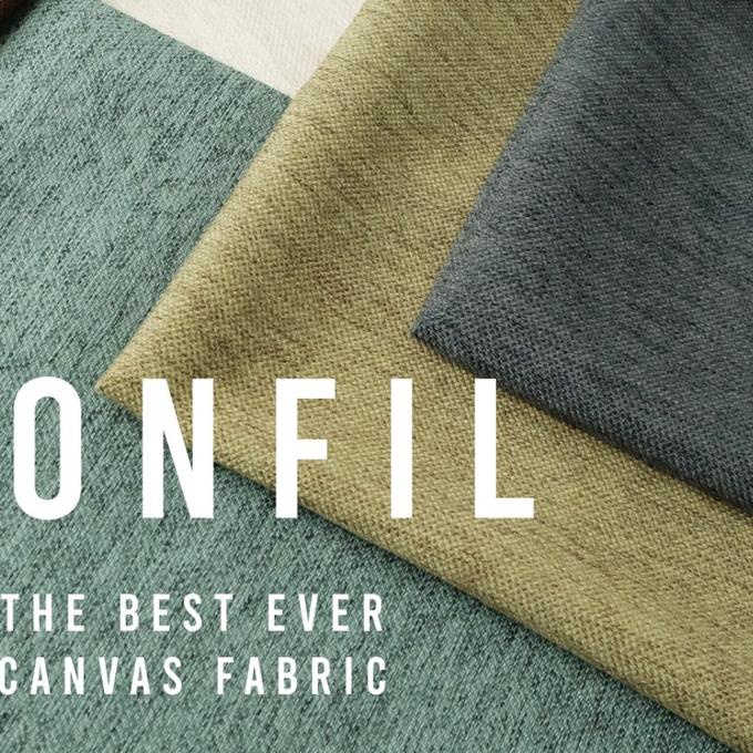 ❃ MONFIL : BAHAN MEBEL HIKARON - KAIN SOFA CANVAS POLOS - BAHAN TAS/SOFA/BEANBAG/SARUNG BANTAL/KURSI