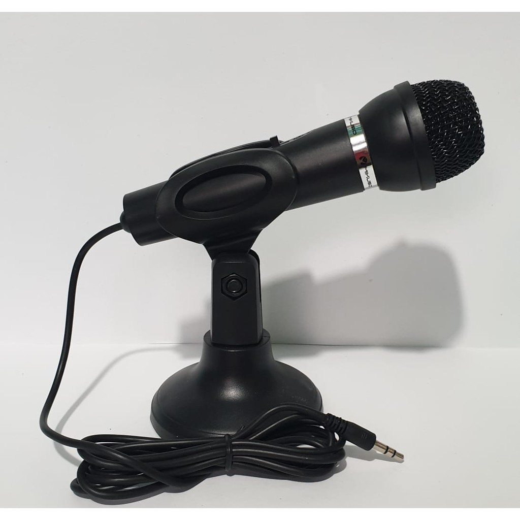 Mikuso MIC-015 Microphone Portable For SmartPhone PC Laptop Jack 3.5mm