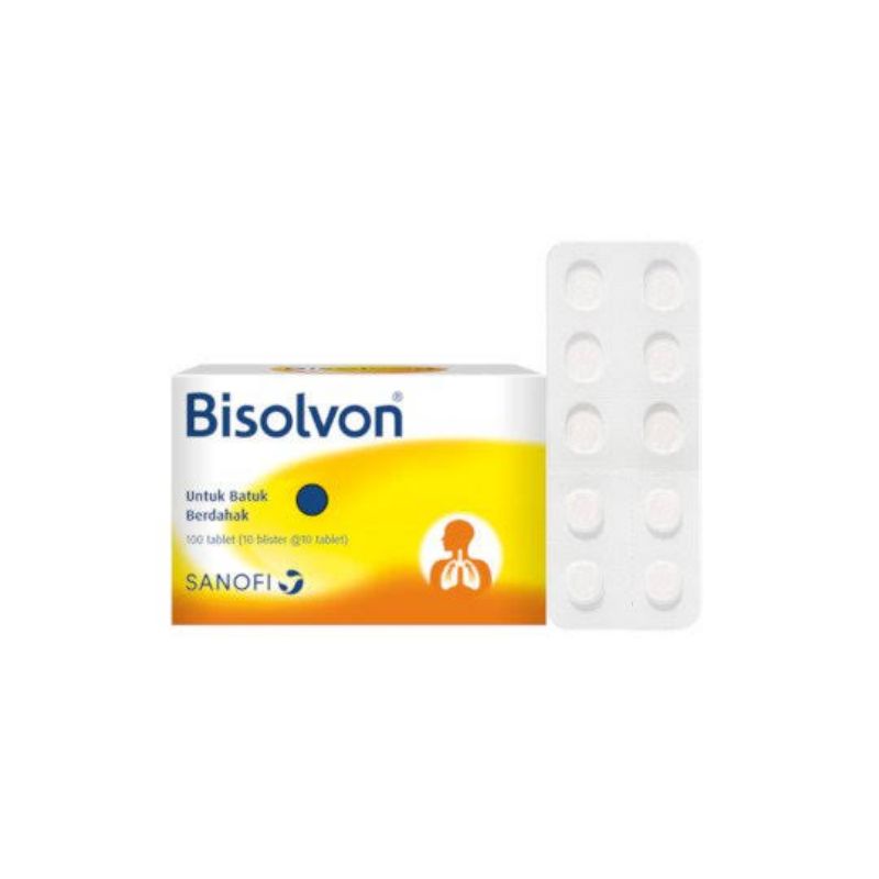 Bisolvon Tablet 10 / Batuk Berdahak / Batuk