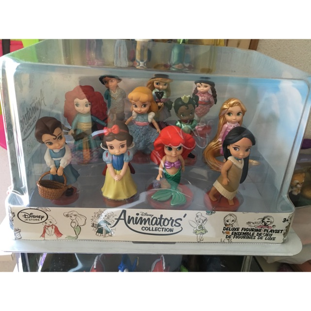 Japan Disney store: Disney animator princess deluxe play set