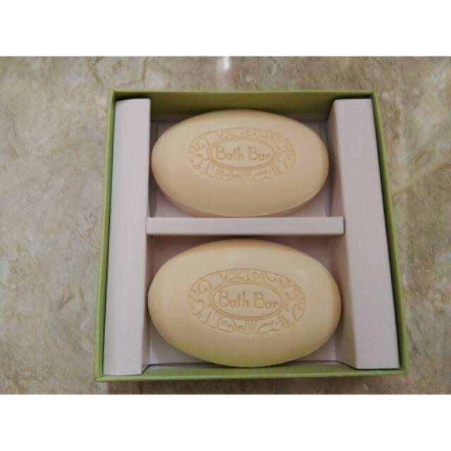 SABUN BATANG - VERBENA SET OF TWO GUEST SOAP