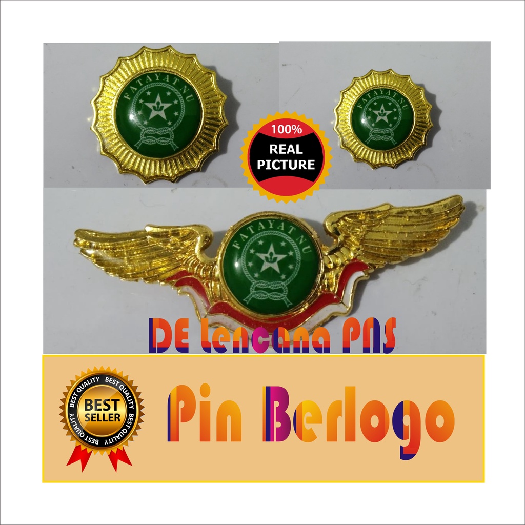 

Pin logo Fataya NU Warna emas tidak akan luntur
