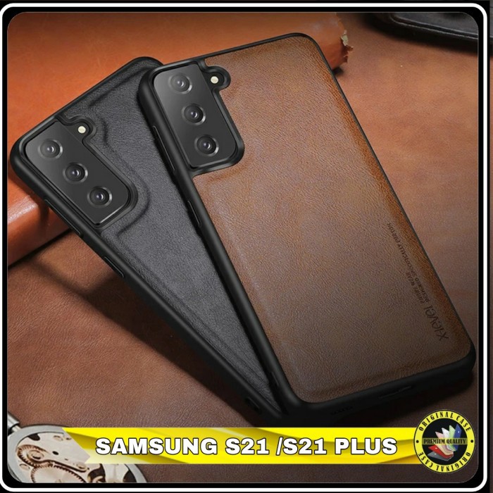 Casing Samsung Galaxy S 21 S21 Plus SoftCase Kulit Reatro Original