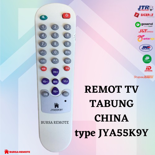 Remot / REMOTE TV TABUNG CHINA type 55K9Y