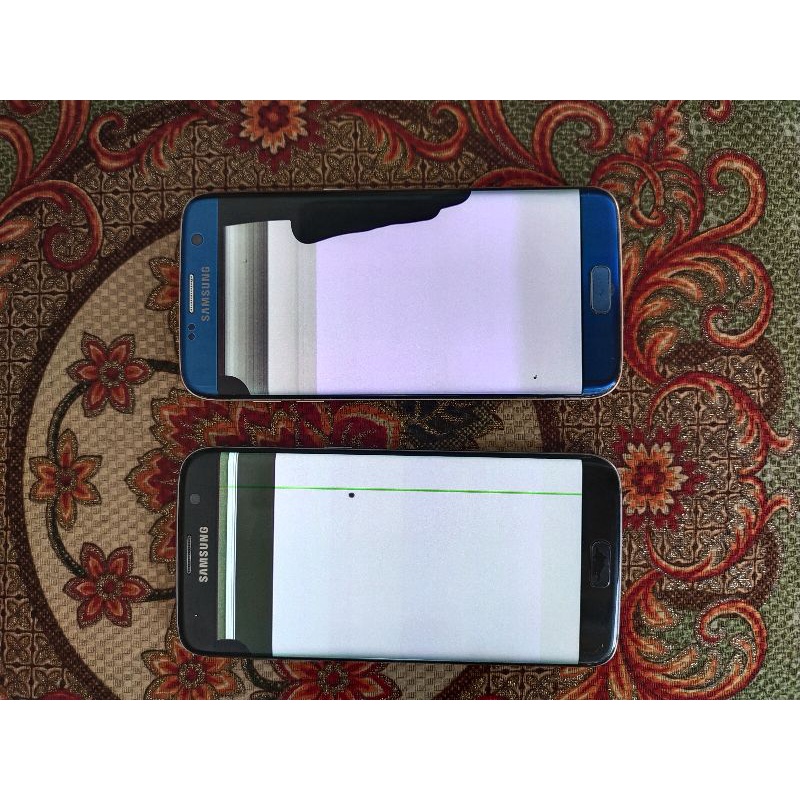 samsung s7 edge minus lcd/mesin samsung s7 edge/ hp minus