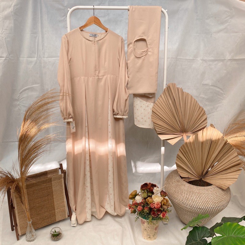 PRELOVED DEANARA DRESS SYARI SET ORI